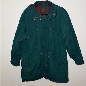 Vintage Gold Tag Eddie Bauer Wool Plaid Jacket